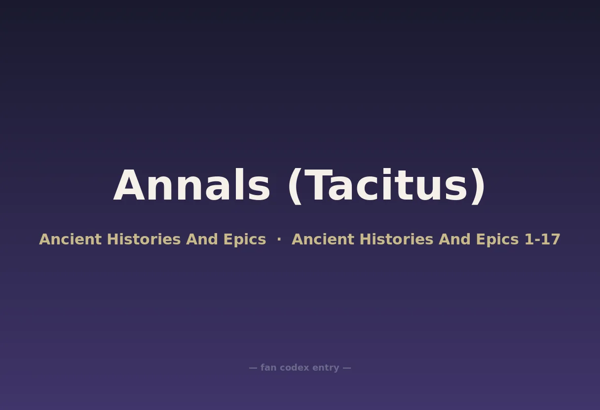 Annals (Tacitus)