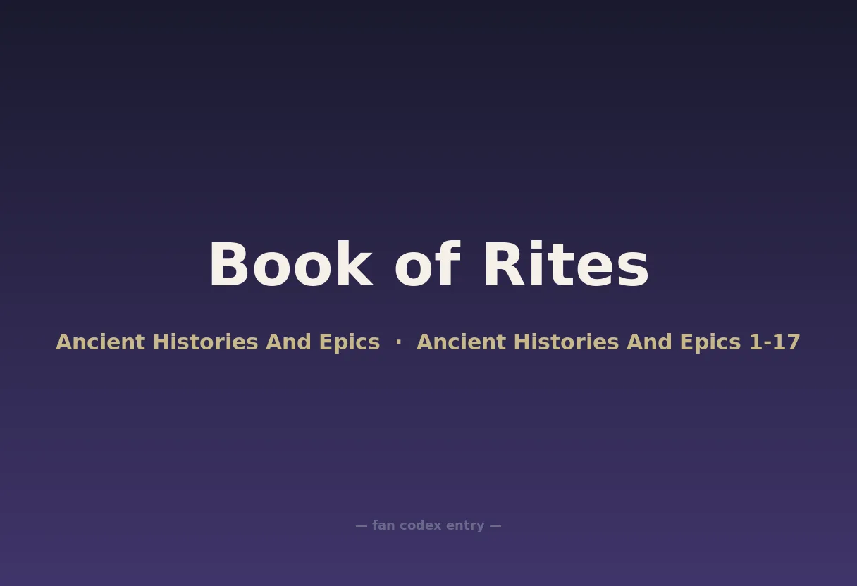 Book of Rites