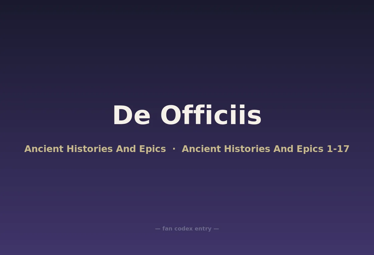De Officiis
